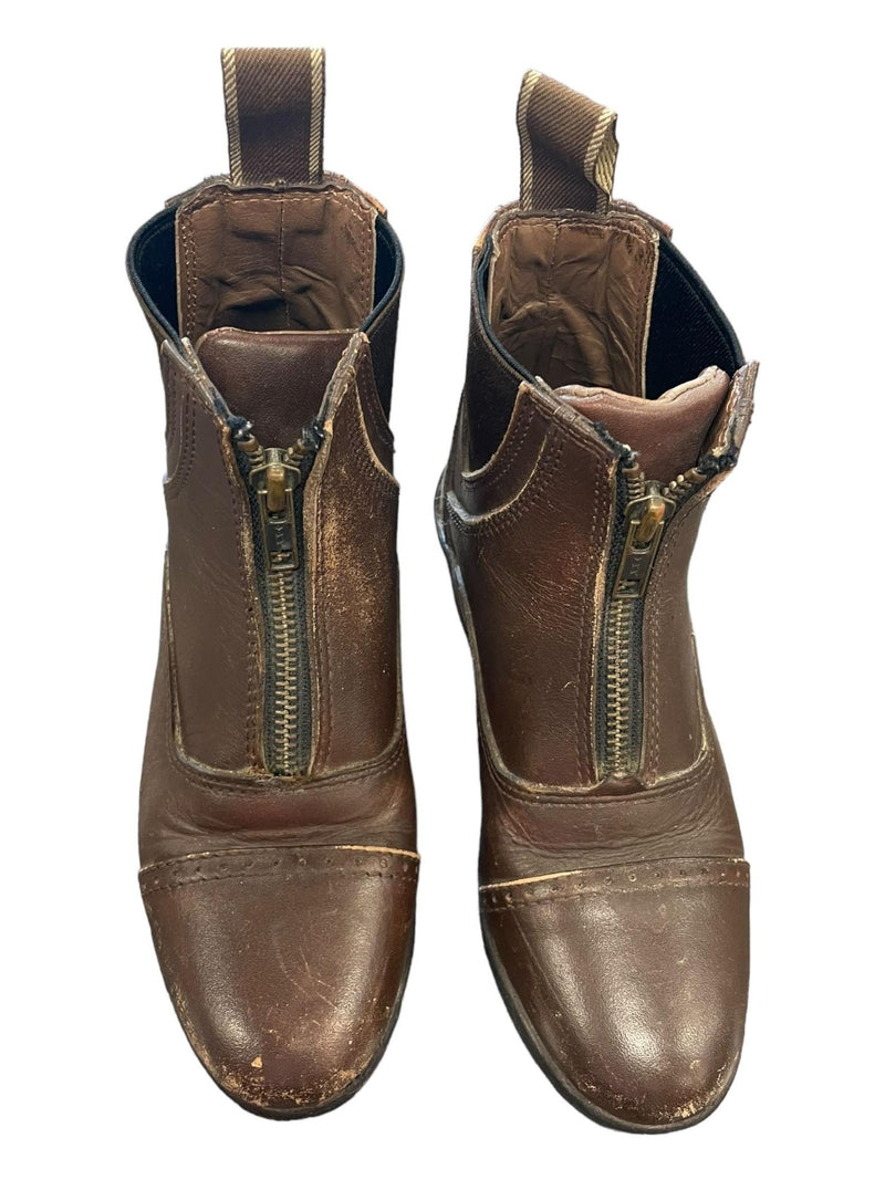 Platinum Paddock Boots - Brown - Youth 13 - USED