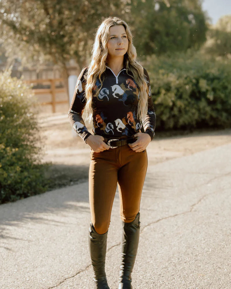 D. D. Impulsion & Straightness SARAH Long Sleeved Training Shirt