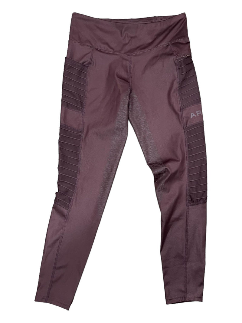 Ariat Moto FS Tights - Burgundy - M - USED