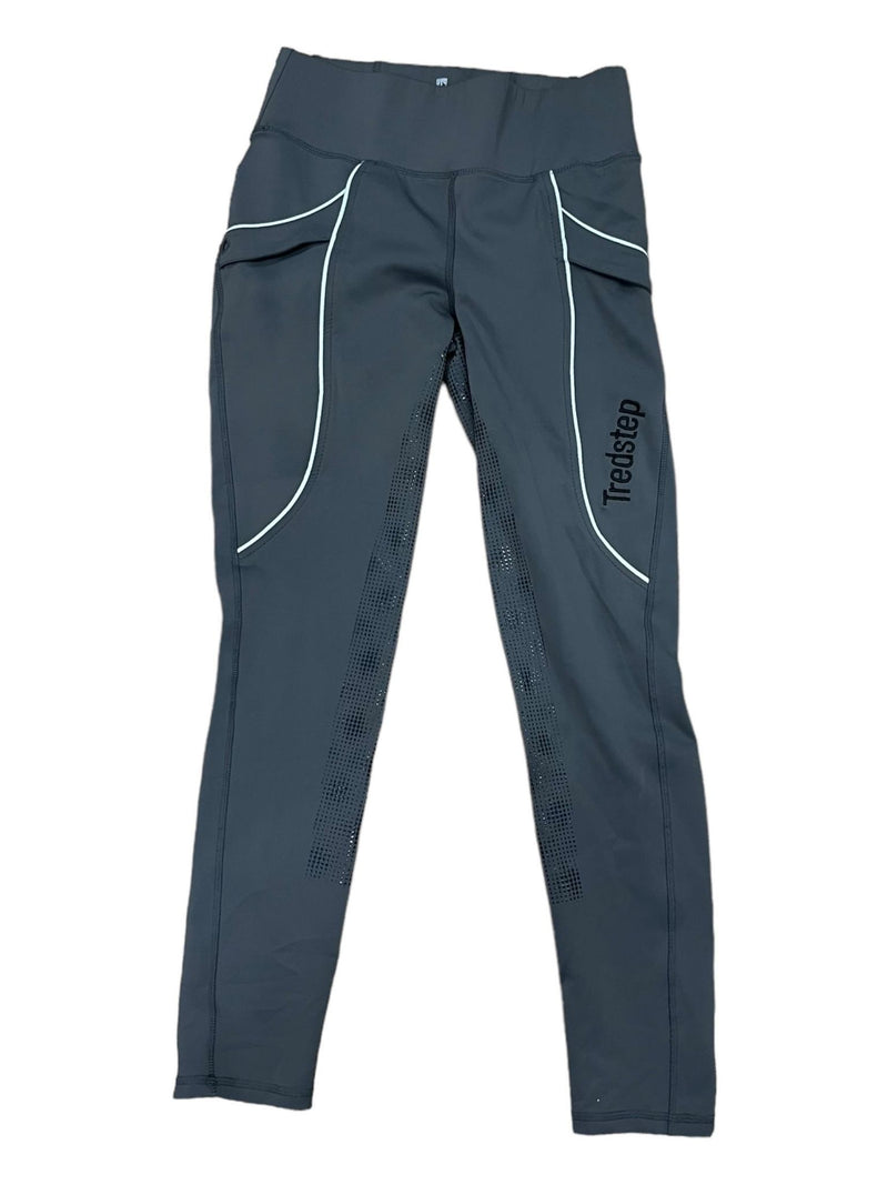 Tredstep Allegro Full Seat Tights - Grey - Approx S - USED
