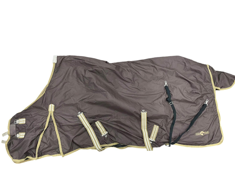 Horze Finntack Stable Blanket - Brown - Approx 81" - Est. 100G - USED