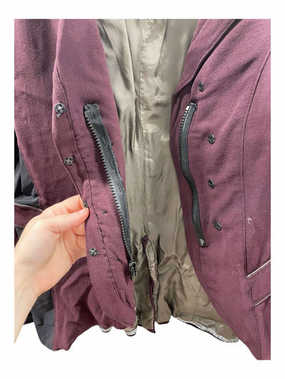 Custom Dressage Show Coat - Purple - Approx 12 - USED