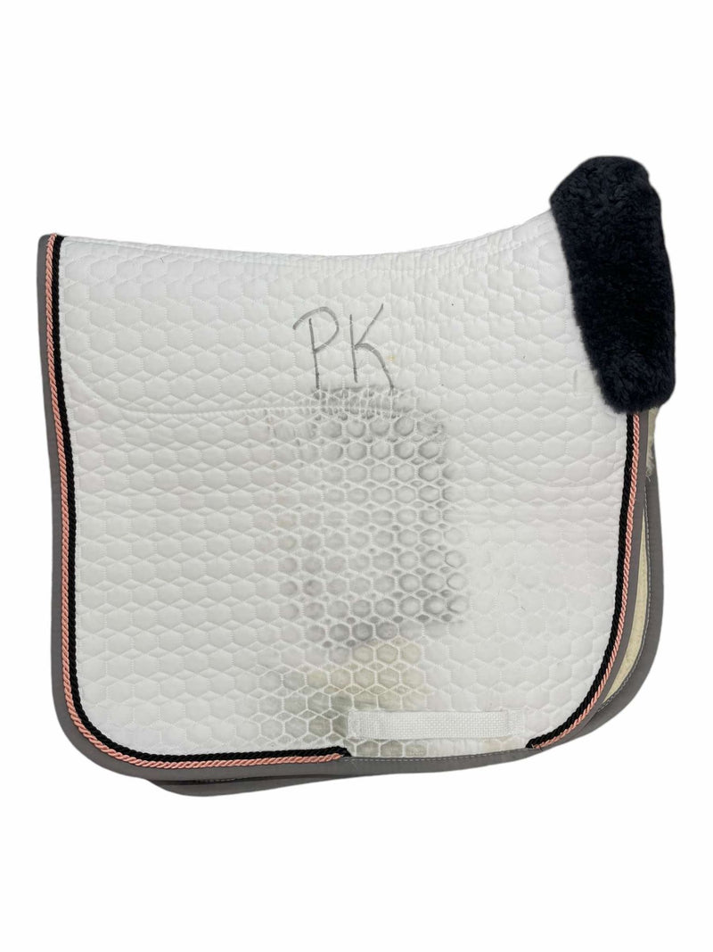 Mattes Spinefree DR Pad - White/Black/Pink - Approx L (23" Spine) - USED