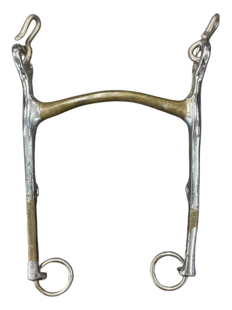 Western Arched Curb Bit - SS - 5" - USED