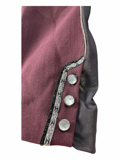Custom Dressage Show Coat - Purple - Approx 12 - USED
