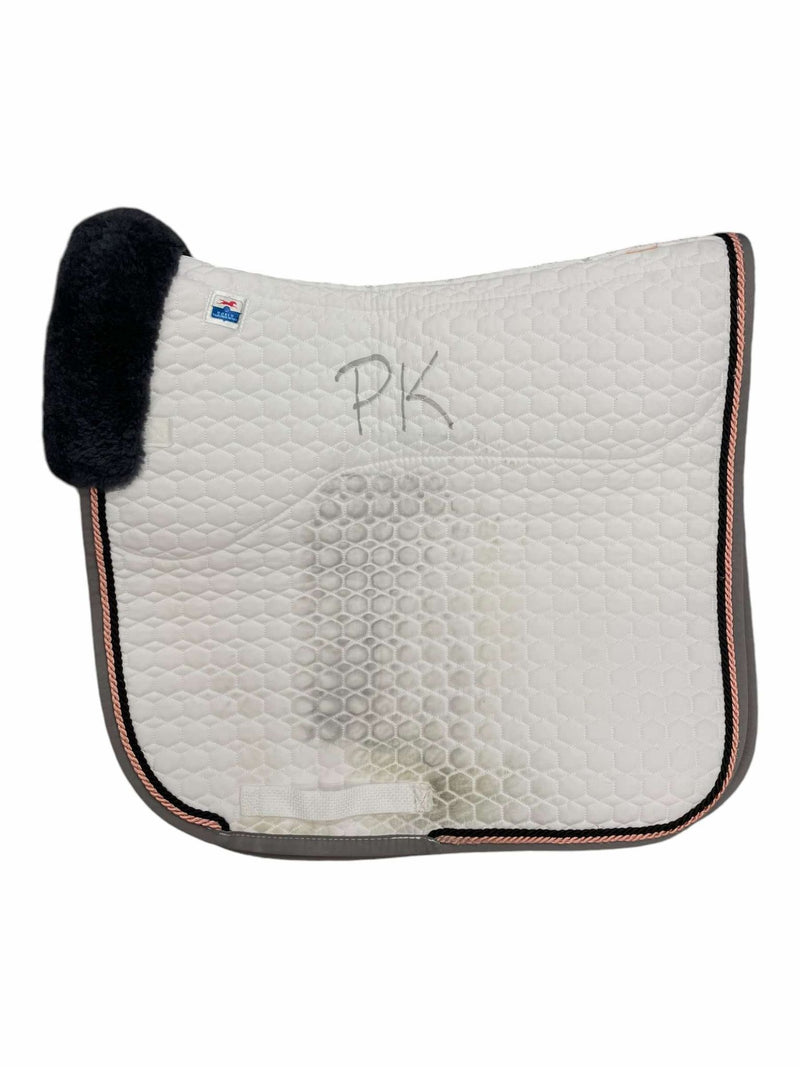 Mattes Spinefree DR Pad - White/Black/Pink - Approx L (23" Spine) - USED