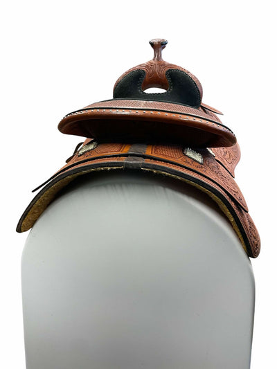 Billy Royal Western Saddle - Brown - 15" / 7" Gullet - USED