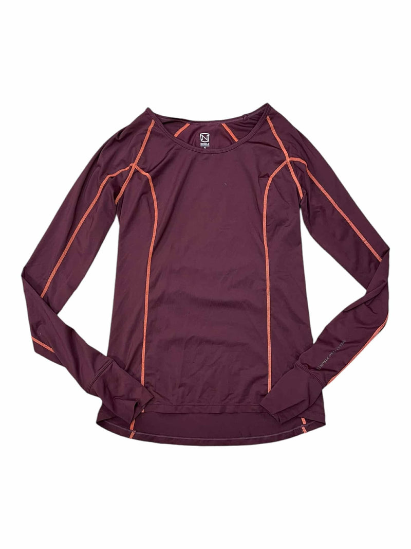 Noble Outfitters LS Top - Maroon - XS - USED