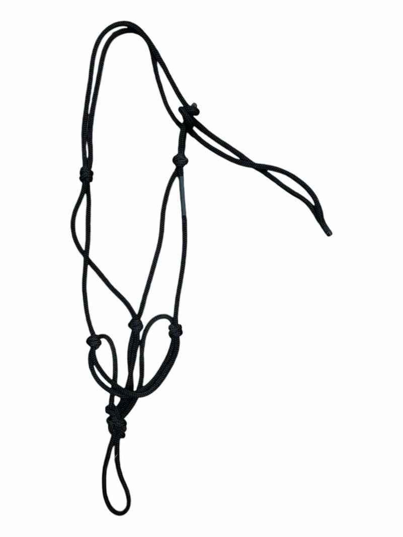 Rope Halter - Black - Est. F/S - USED