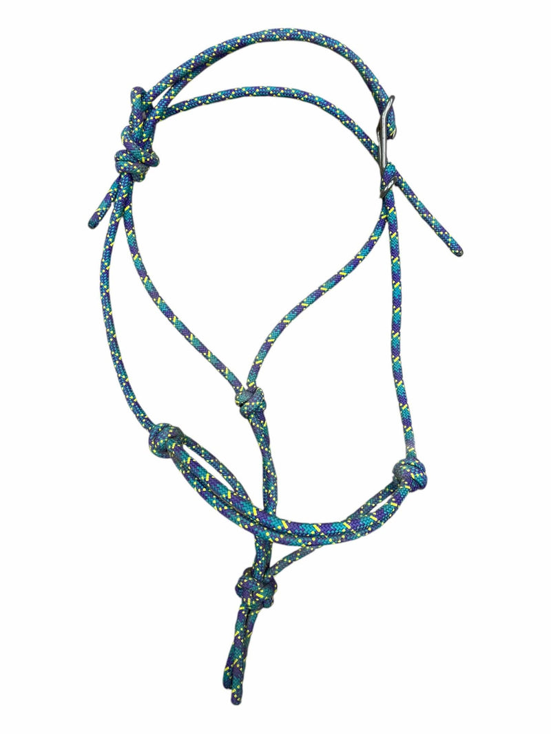 Rope Halter - Blue/Purple/Yellow - Est. F/S - USED