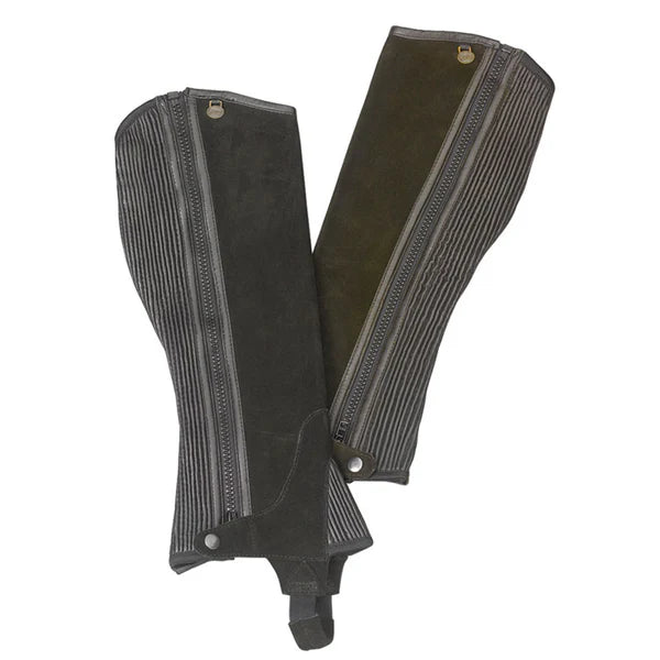 Ovation Suede Ribbed Half Chaps