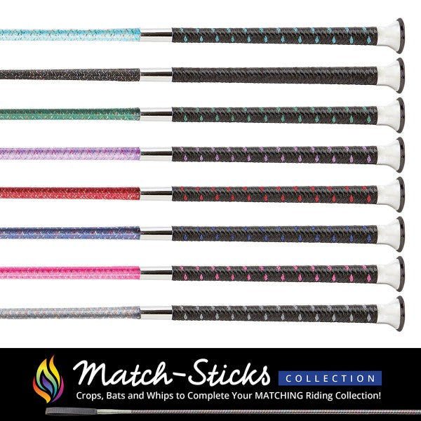 County Matchstick Sparkle Dressage Whip