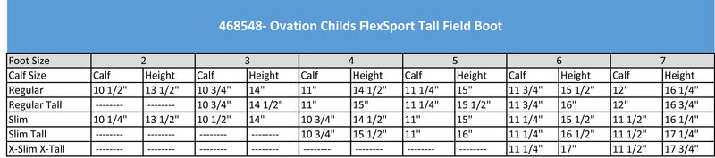 Ovation Flex Sport Kids Field Boot