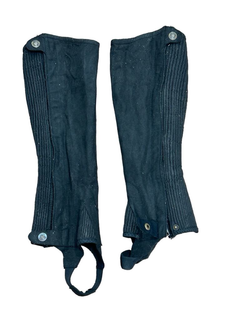 Ovation Half Chaps - Black  - M - USED