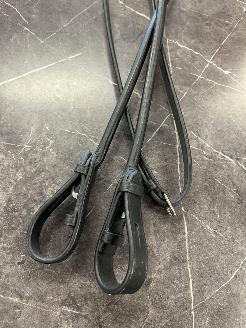 Red Barn Rolled Leather Reins