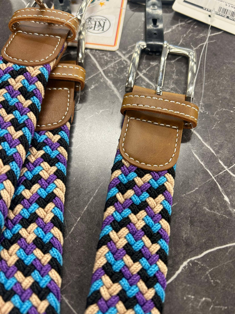 USG Belt - Purple/Light Blue/Black