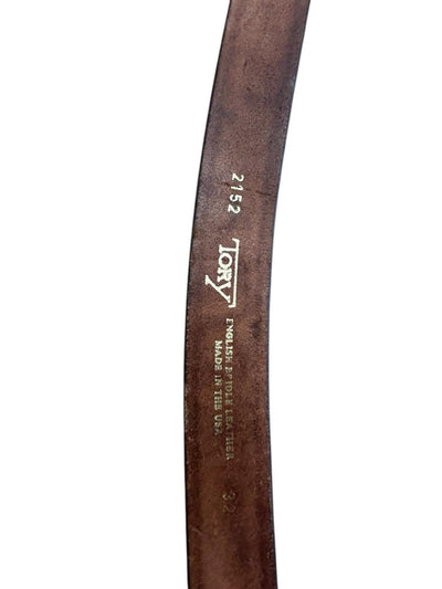 Tory Leather Belt - Oakbark - 32 - USED
