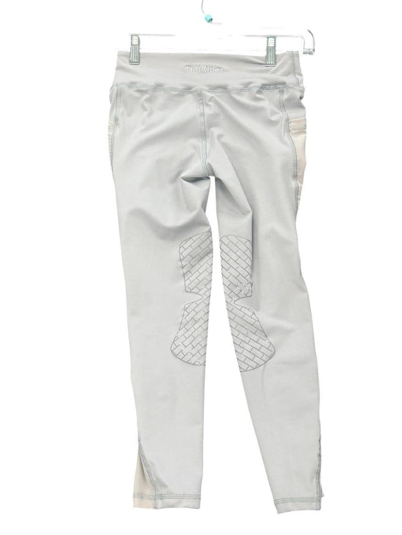 TuffRider Tights - Kids M - Lilac Grey - USED