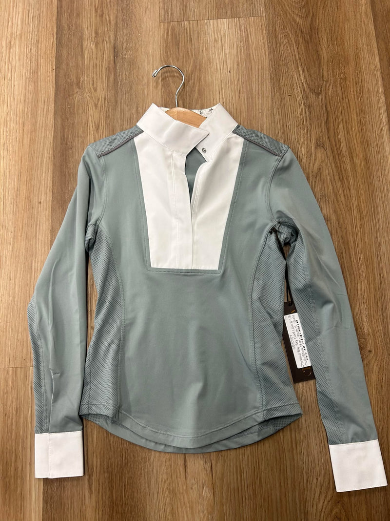 Chestnut Bay Sky Cool Liberty LS Youth Show Shirt