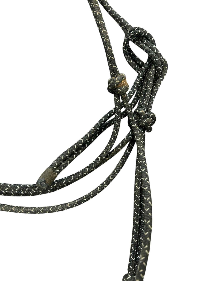 Weaver Rope Halter - Black - Full Size - USED