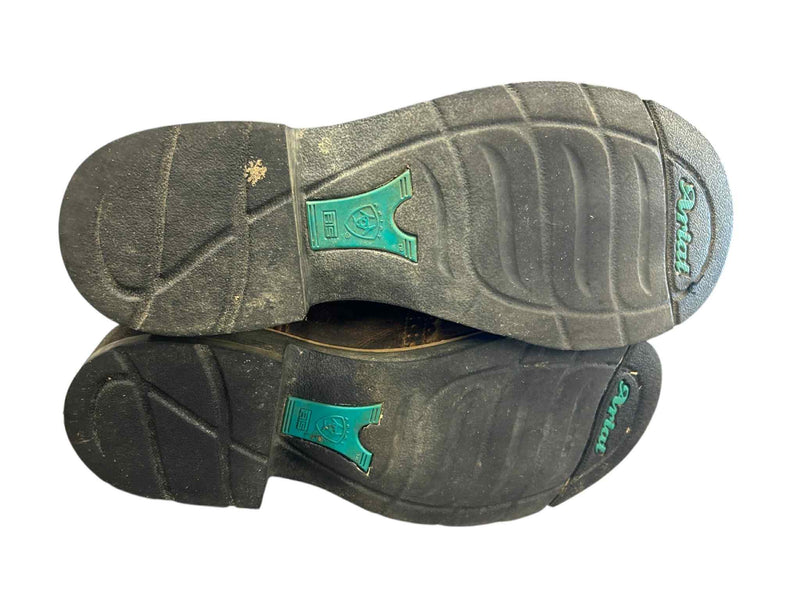 Ariat Fatbaby Western Boots - Teal and Brown - 8B - USED
