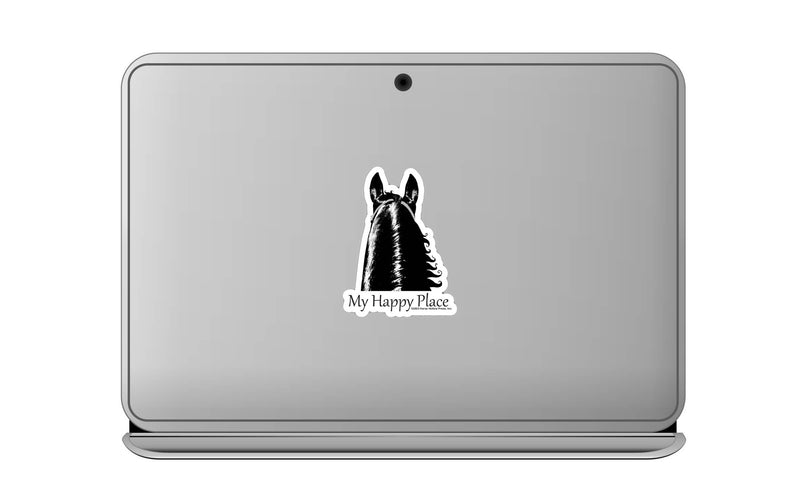 3" Tumbler Horse Sticker / My Happy Place / WATERPROOF