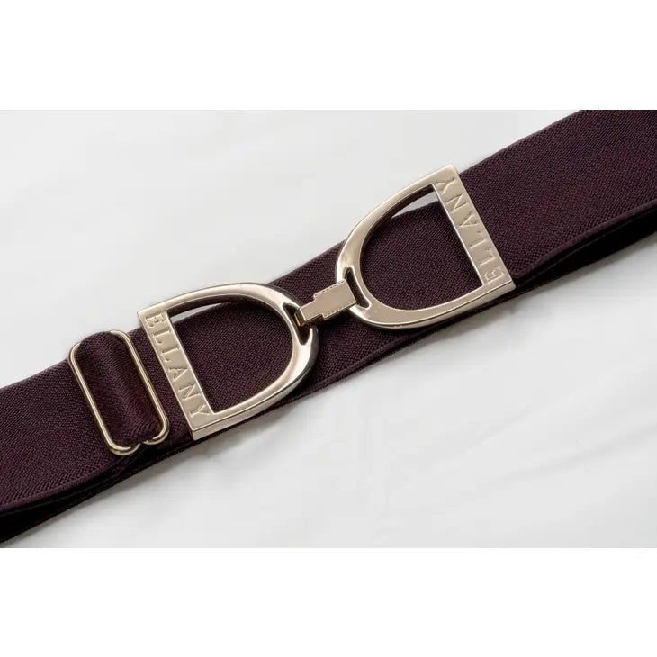 Ellany Belt - Fig/Gold Stirrup