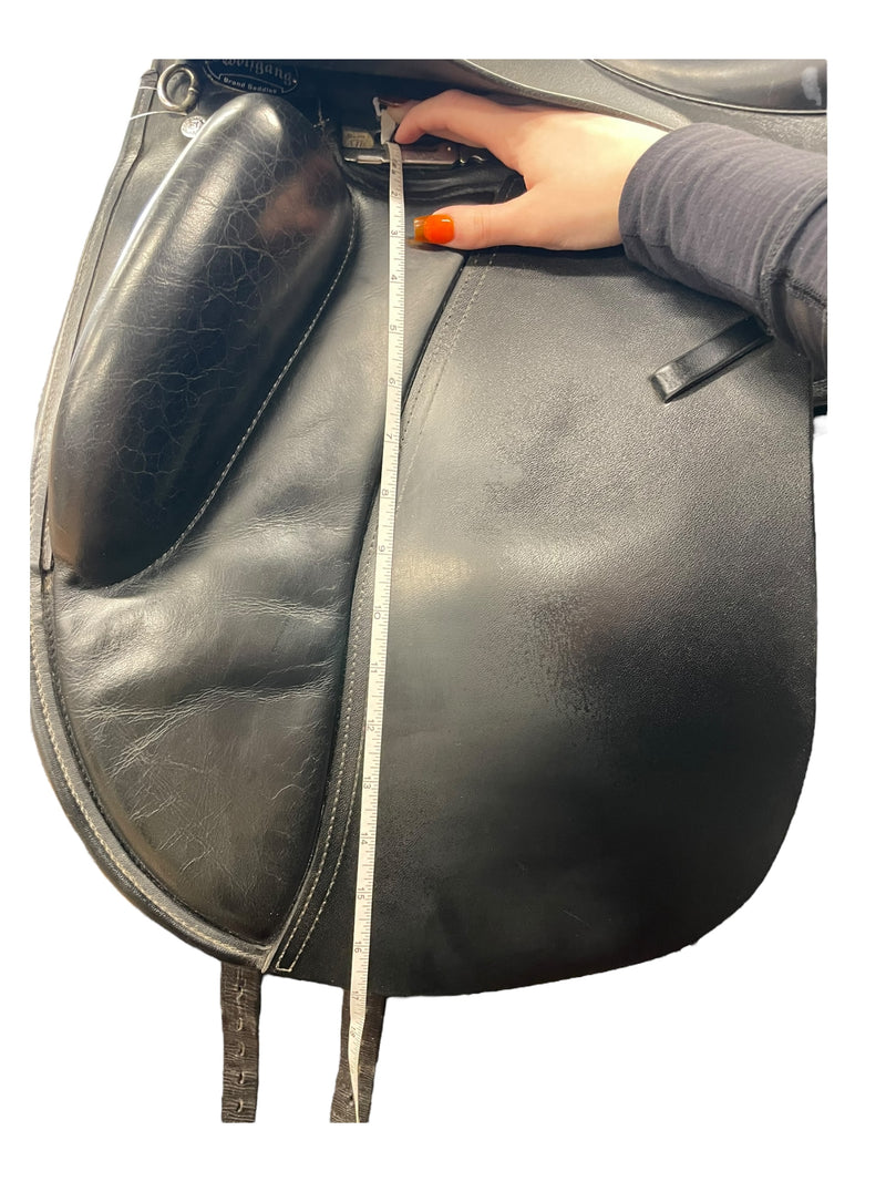 2016 Custom Wolfgang Solo DR Saddle - Black - 17.5 - 5" Gullet - USED