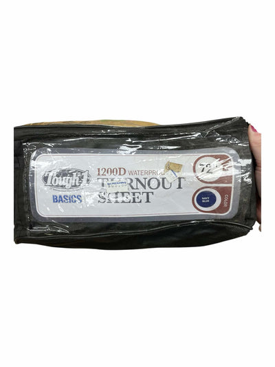 Tough-1 T/O Sheet *NWT* - Navy - 72" - USED