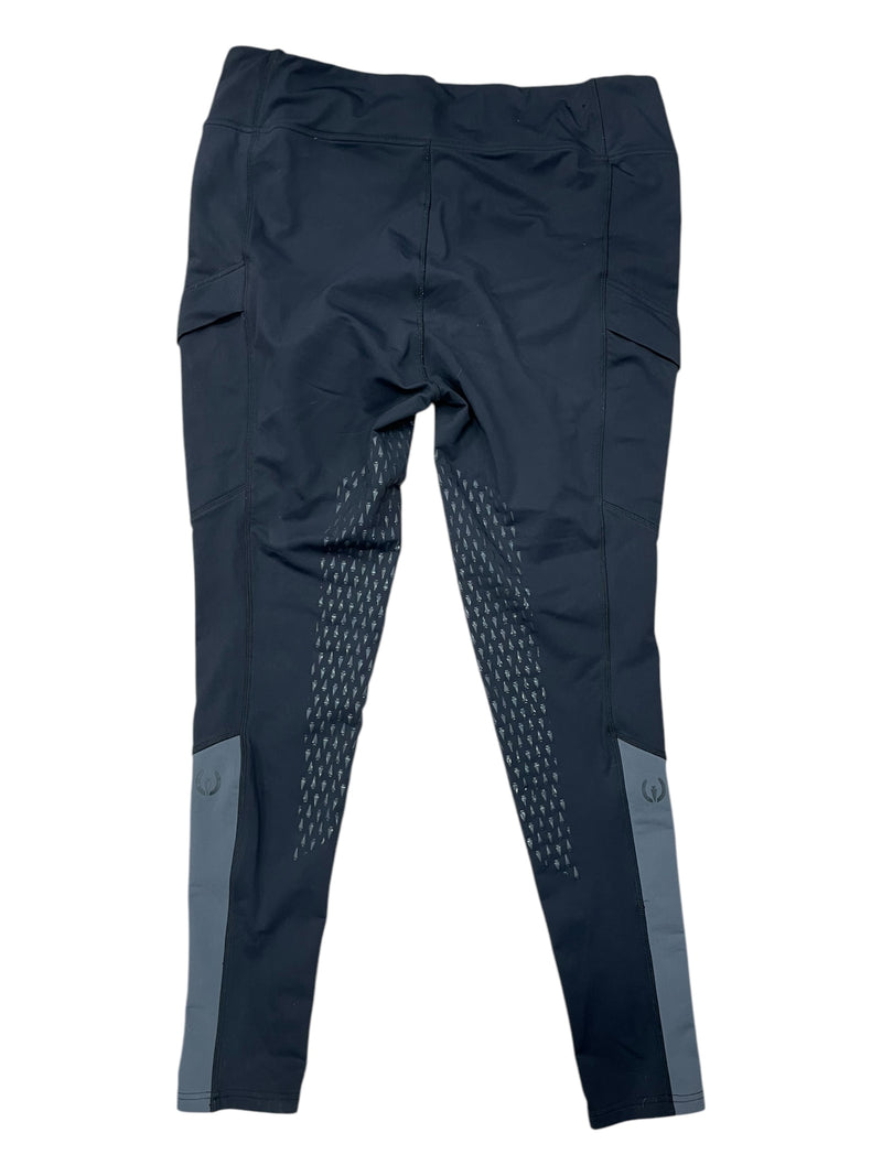 Kerrits Winter KP Tight - Black/Grey - 2X - USED