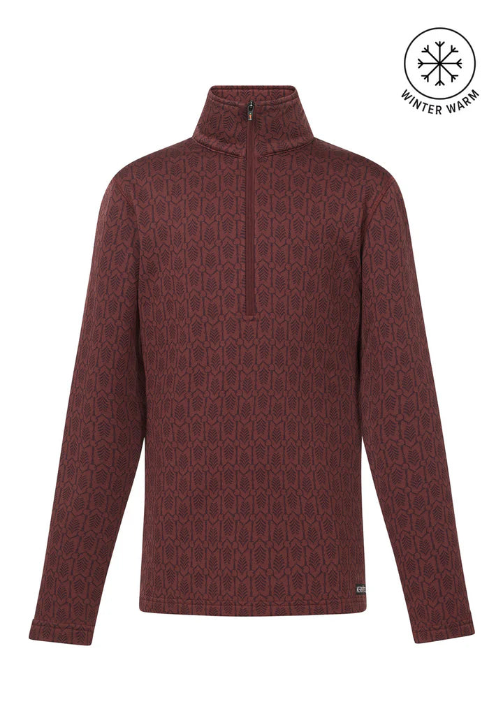 Kids Snaffle Links Fleece Half Zip Riding Top