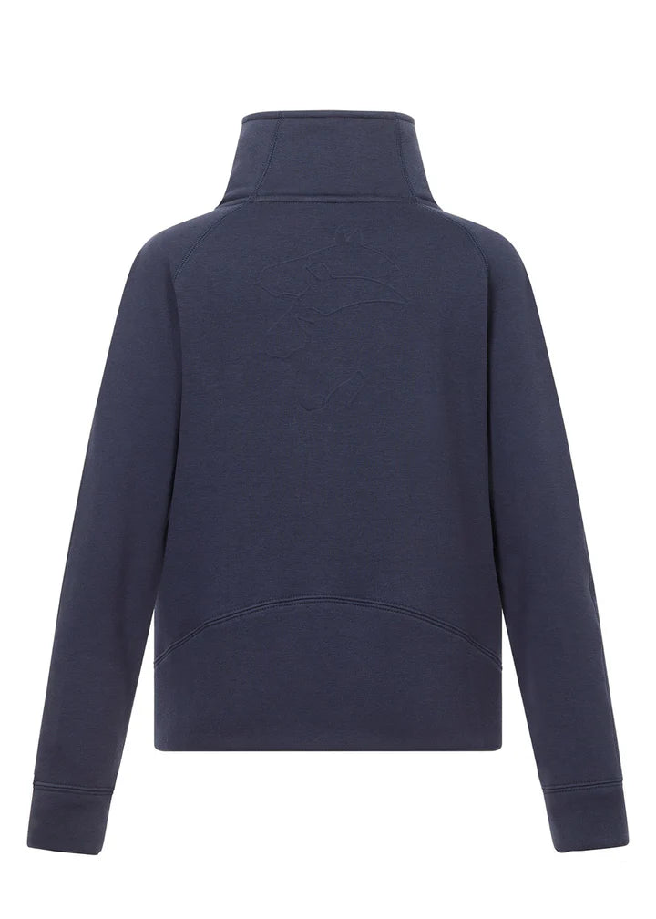 Kids Etched Equine Half Zip Sweatshirt