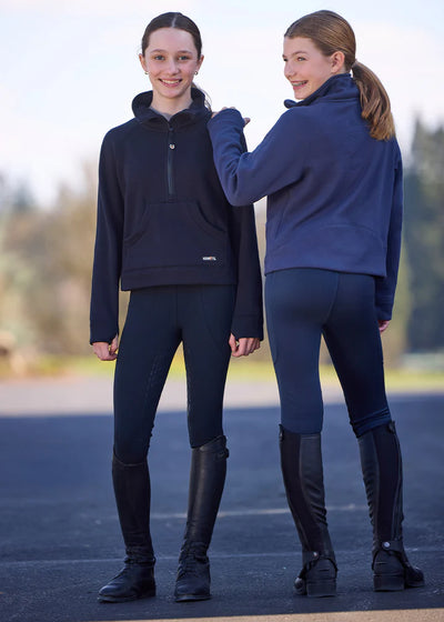 Kids Etched Equine Half Zip Sweatshirt