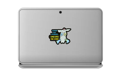 3" Tumbler Horse Sticker / Uncork the Wine / WATERPROOF