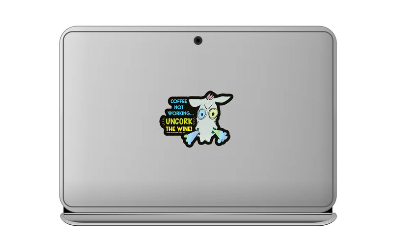 3" Tumbler Horse Sticker / Uncork the Wine / WATERPROOF