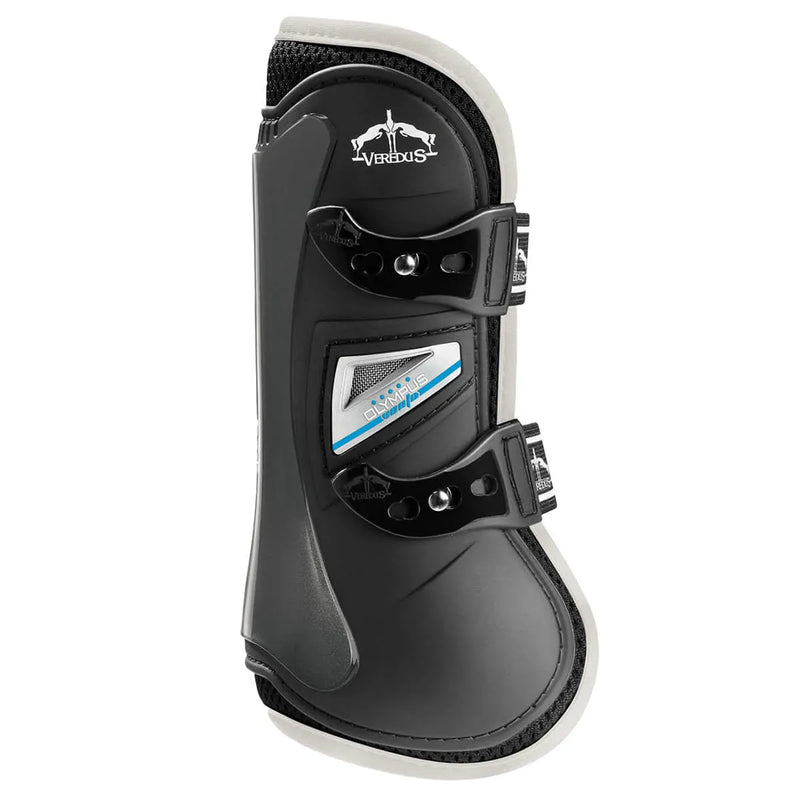 Olympus Open Front Boots Color - Black/Ivory - Medium
