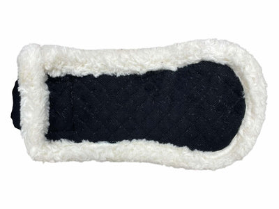 Tapestry Monoflap Comfort Girth W/ Cover - Black - 24 - USED