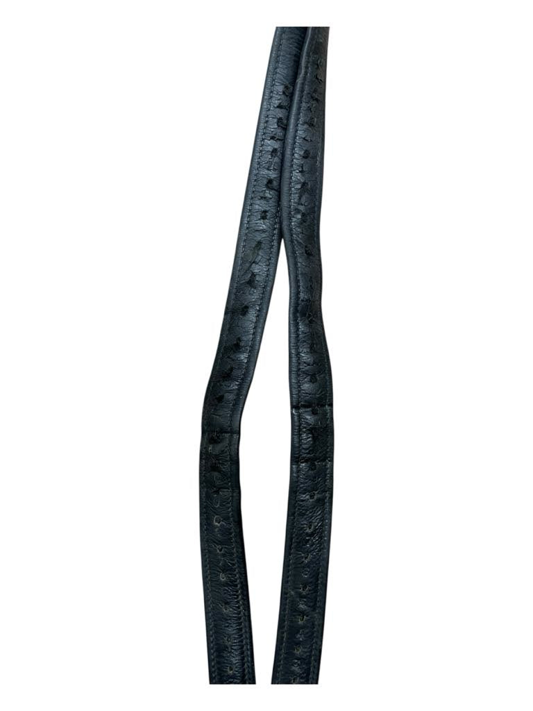 Red Barn Stirrup Leathers - Black - Approx 58" - USED