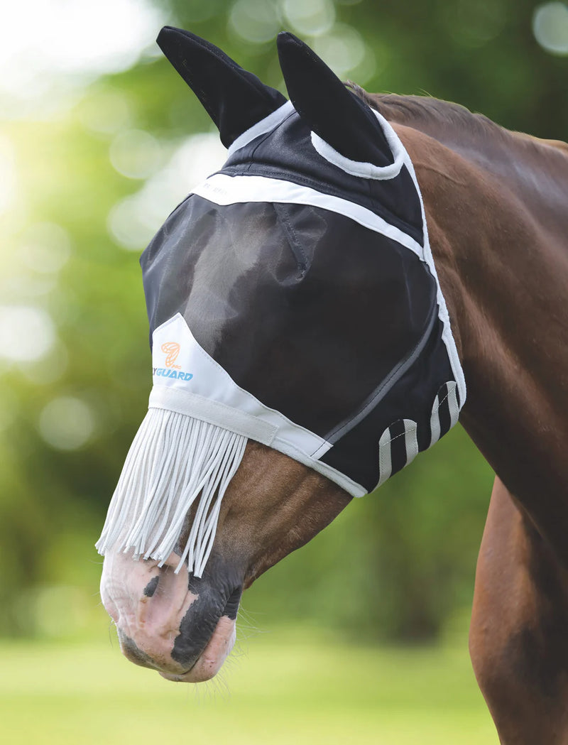 Shires Fly Guard Pro Fly Mask Nose Fringe