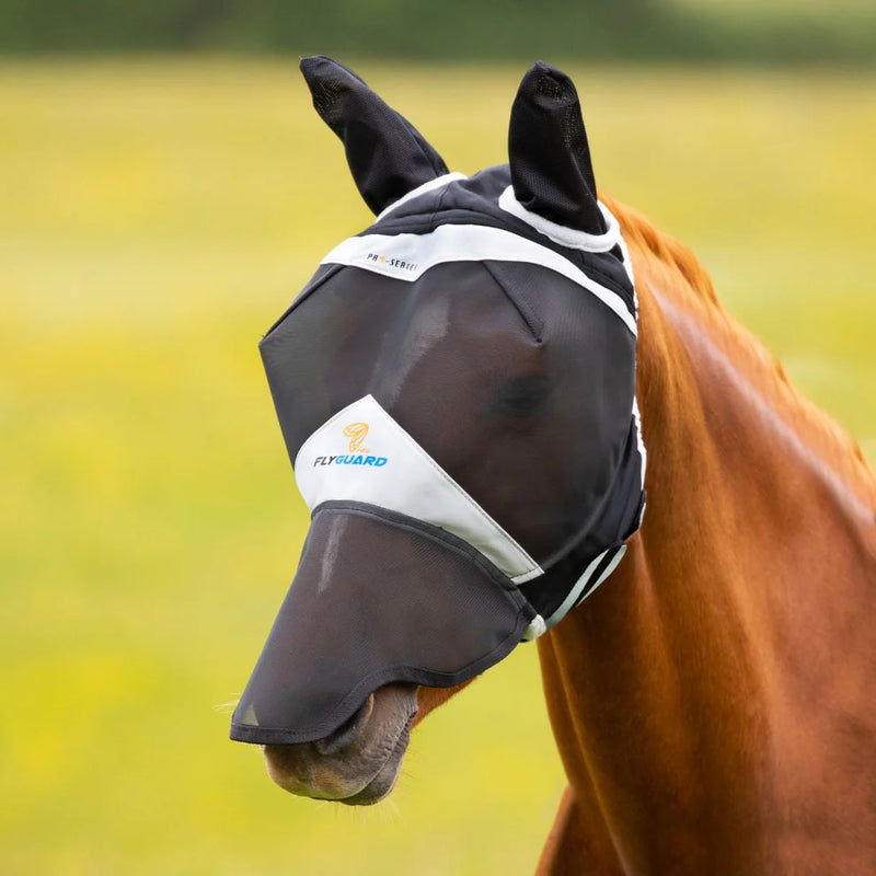 Fly Guard Pro Pro Mesh Fly Mask with Nose