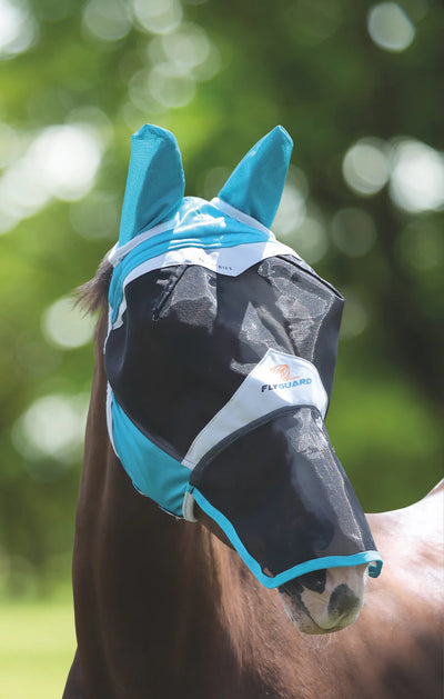 Fly Guard Pro Pro Mesh Fly Mask with Nose