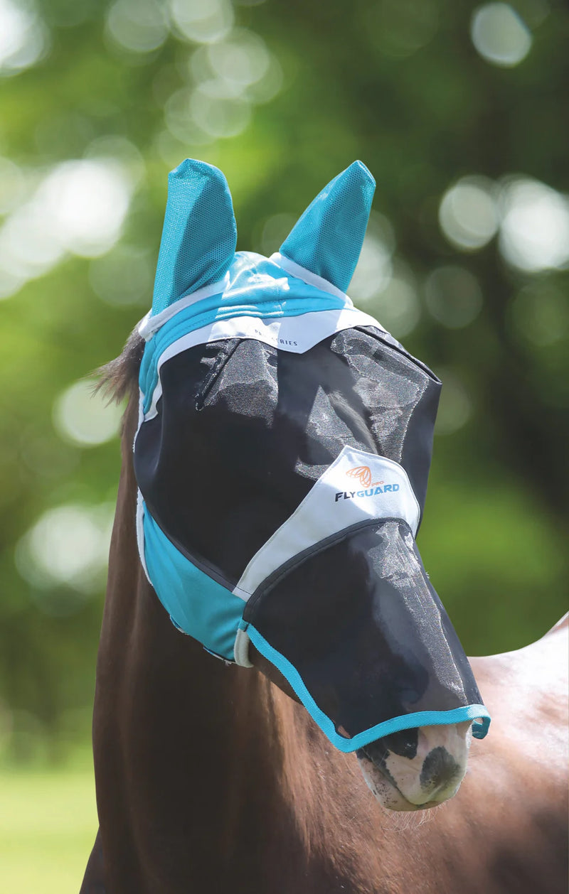 Fly Guard Pro Pro Mesh Fly Mask with Nose