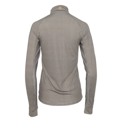 Dapple Bay Houndstooth 1/4 Zip Riding Top