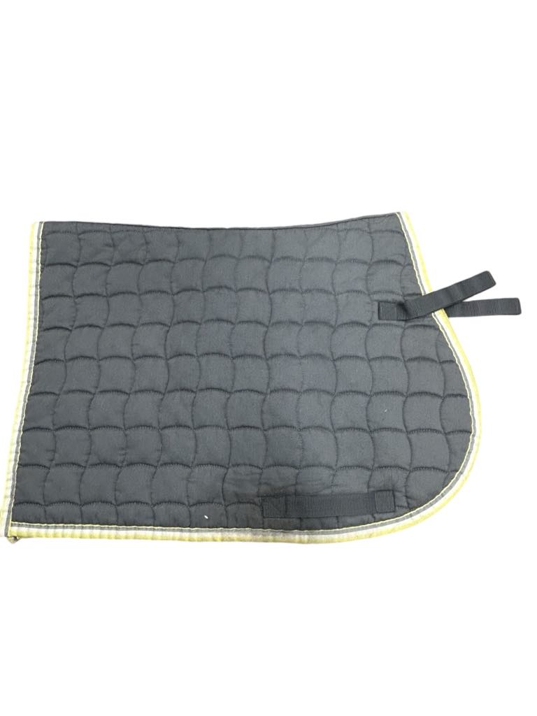 Horze AP Saddle Pad - Grey/Yellow - USED