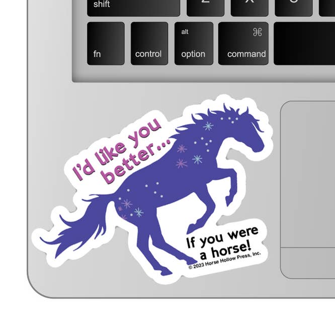 3" Tumbler Horse Sticker / I&