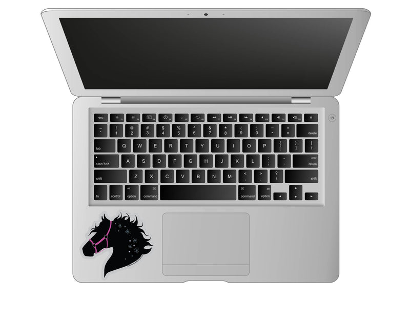 3" Tumbler Horse Sticker / Horse Pink Tack / WATERPROOF