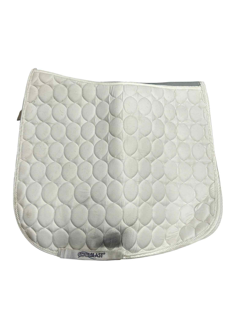 Cool Blast Dressage Pad - White - Full - USED