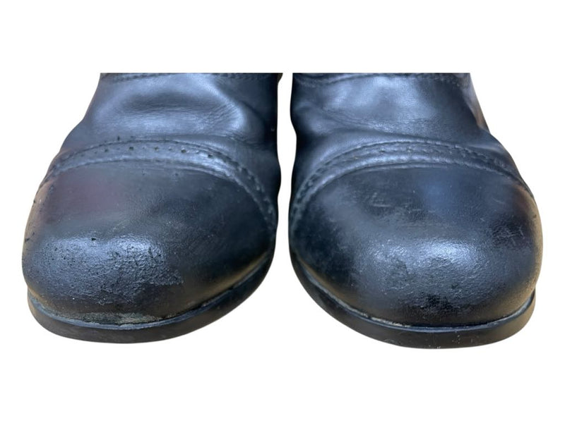 Ariat Zip Paddock Boot - Black - Youth 3 - USED