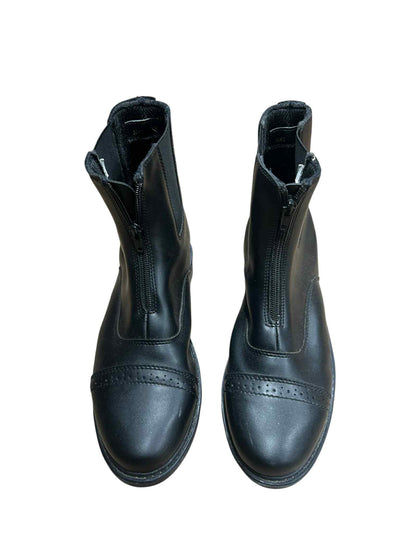 Tuff Rider Paddock Boot - Black - 8 1/2 - USED