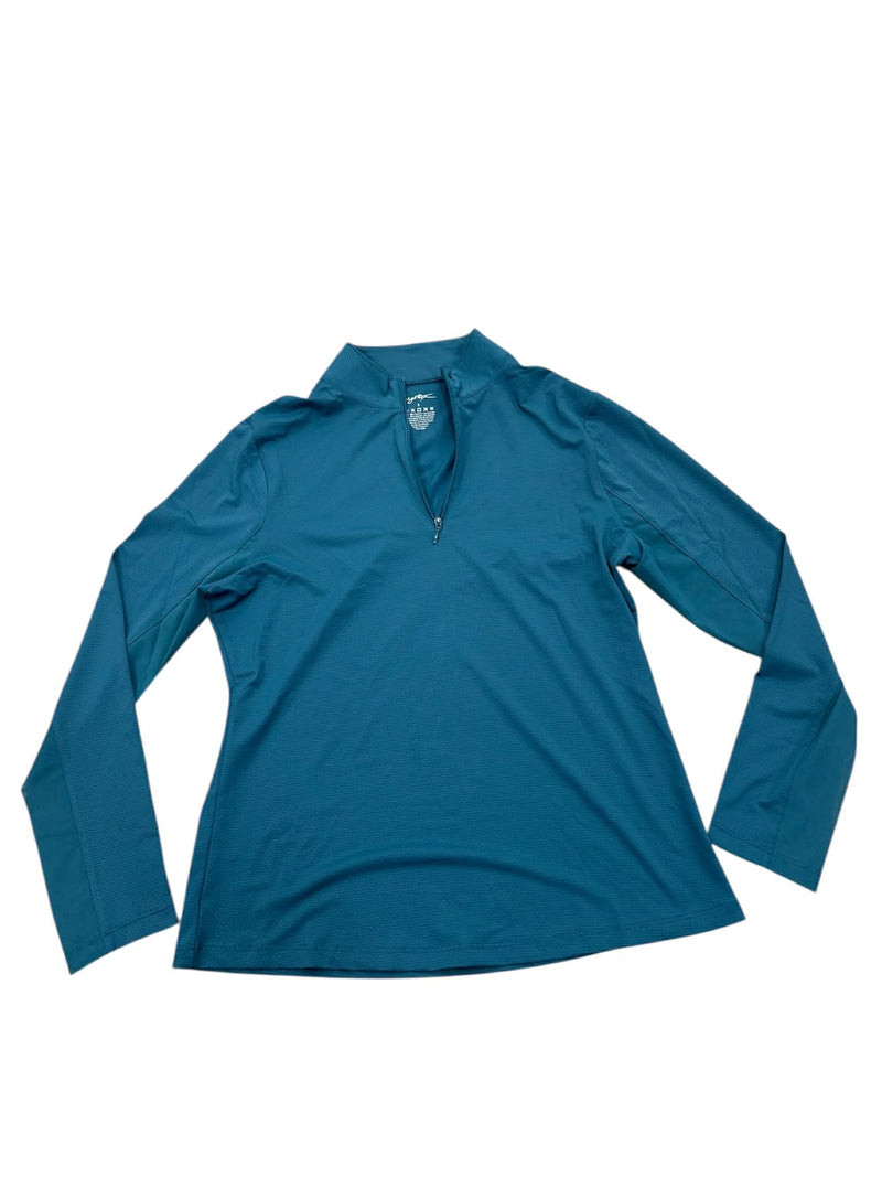 X by Gottex Quarter Zip - Petrol - S - USED